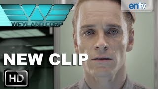 Prometheus 'David' Official Clip [HD]: Michael Fassbender Weyland Android Commercial