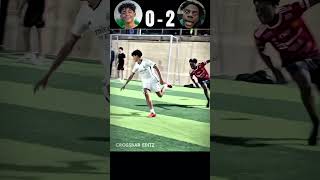 Intense Match Ronaldo Jr VS Ishowspeed 😳 ☠️ #footballshorts #football #shorts