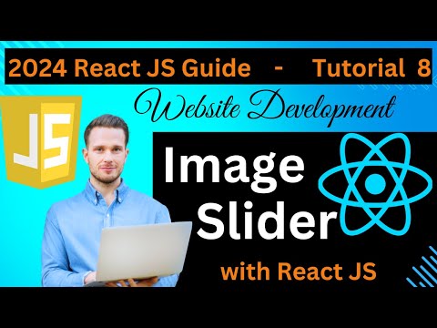 How to add a image slider from React JS 2024_ Tutorial 8, Easy, Step by step guide, website develop