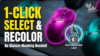 How to Recolor Products in Photoshop 2026 (NEW Object Selection Tool)