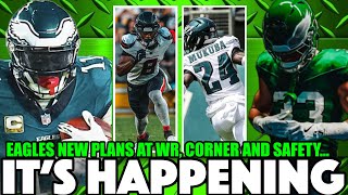 💥Eagles' REVEAL PLANS for DeJean, Makuba 🚀A.J. Brown, Metchie TRADE RUMORS