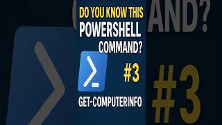 Do You Know This #PowerShell Command? #3 — Get-ComputerInfo — #microsoft #windows