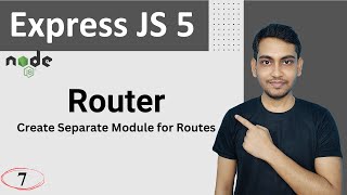 Router in Express JS 5 (Hindi)
