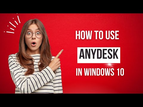 How to connect remotely into Windows 10 using Anydesk | 2023