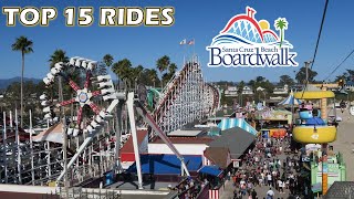Top 15 Rides at Santa Cruz Beach Boardwalk