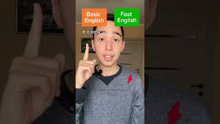 Fast English vs. Basic English
