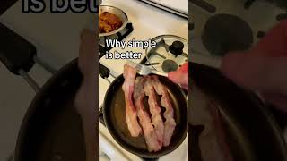 Simple is better. #cooking #jazz #coffee