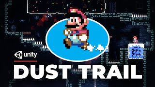 Dust Effect when Running & Jumping in Unity [Particle Effect]