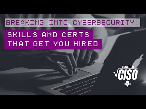 Breaking Into Cybersecurity: Skills and Certs That Get You Hired | Root To CISO Podcast