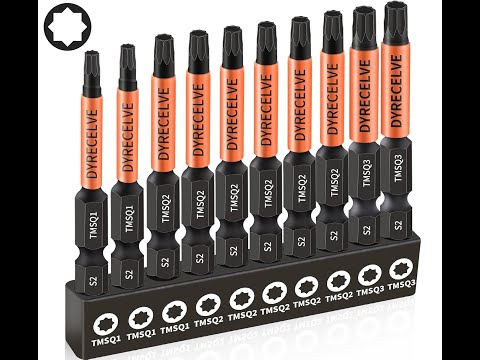 Review of 10-Pack 8 Point Star Bit - Professional 8 Point Torx Bit