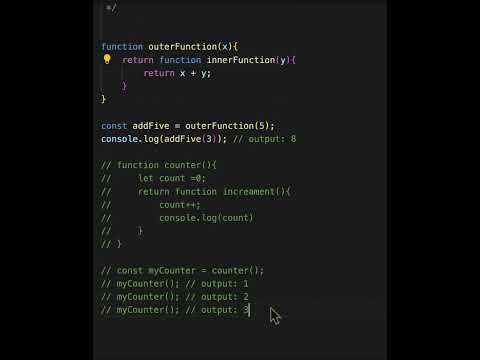 "Unlocking JavaScript Closures: The Secret Code Concept You NEED to Master! 🗝️ | Viral JS Explainer"