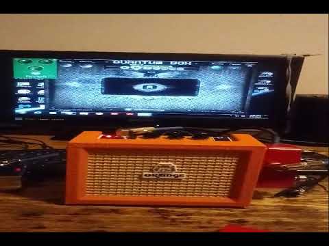 Quantum box ITC spirit box testing the orange box with the spirits, spirit says my box is TRASH.