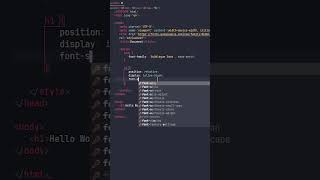 Create a cool shadow on texts #html #css