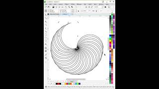 Flower Shape Design in CorelDraw