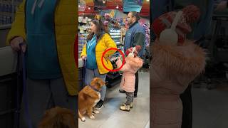 A Secret SIGNAL Will Save This Little Girl from Danger!  #shorts #dog