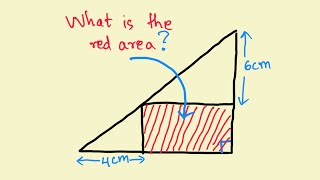 A nice Singapore Math Olympiad. Red Area ? #matholympaid