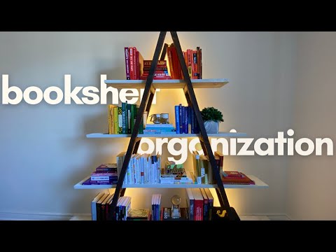 bookshelf organization | FINISHED HOME LIBRARY