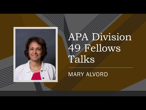 Mary Alvord Fellows Talk 2017