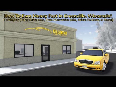 How To Earn Money Fast in Greenville, Wisconsin! | Roblox