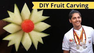 Fruit Carving | Ukiran Sayuran & Buah | แกะสลัก | Khắc trái cây và rau | khắc trái cây | Carving 22