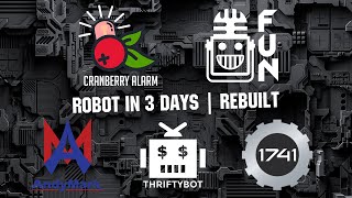 REBUILT Robot in 3 Days | Cranberry Alarm | Sunday Stream | Ri3D