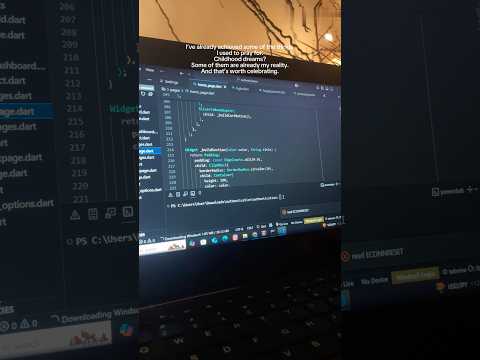 Stop dreaming.Start doing.#flutter #coding #ai #programming #motivation #reminder #reels #viralvideo