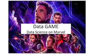 Data Game - How to visualize high dimension data explained with Avengers dataset