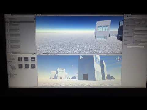 Procedurally generated destroyable city