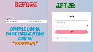 Creating a Responsive Login Page with HTML & CSS (Beginner Tutorial)