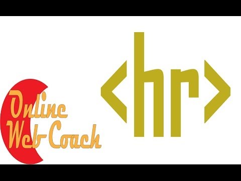 HTML Horizontal Rule - Learn HTML - Online Web Coach