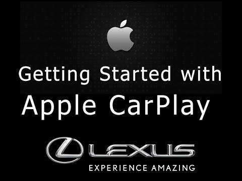 How to connect CarPlay in a Lexus
