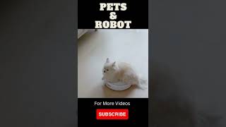 Cute Moments of Pets with Robots 😂 #shorts #robots #petrobots