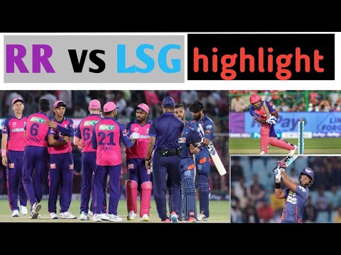 Rajsthan royals vs Lucknow super joints ..