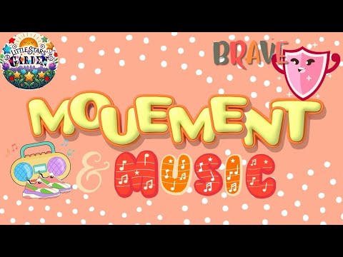 Movement & Music: BRAVE Star Taps | Build Courage, Balance & Focus for Kids