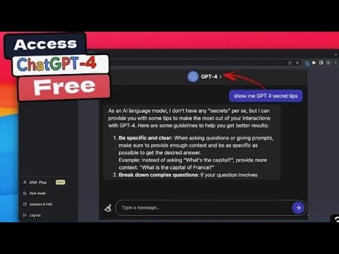 ChatGPT 4 Free: |I How to Access GPT 4 Using Bing in Android ||