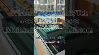 Touchscreen auto production line with multi-layer aging line: free scheme planning by Dilong. Shorte