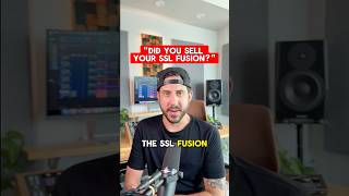 “Did you sell your SSL Fusion?” #ssl #studio #homestudio #studiogear #mixing #mastering #producer