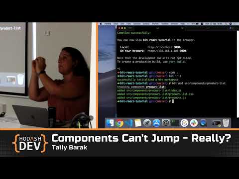 Components Can't Jump Really with Tally Barak (Hebrew)