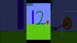 Eggsplosive Numbers! 💥 | Fun Physics with Algodoo #algodoo#funwithnumbers #123 #numberanimation