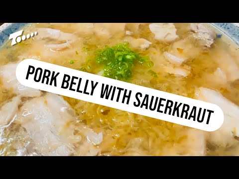 Braised Pork Belly with Sauerkraut — The Ultimate Winter Comfort Food!