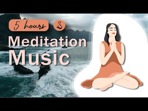5 Hours Meditation Music - Relaxing Music, Spa Music, Stress Relief Music