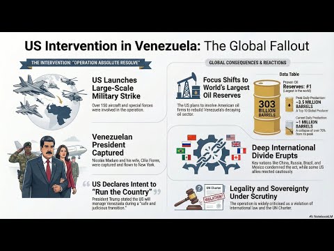 Maduro Captured | U.S. Military Intervention & the Future of Venezuela Explained
