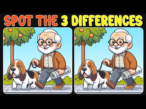 🧩🧠Spot the three differences : It's Harder Than It Looks | Find The Difference #29