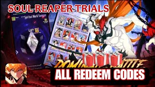 Soul Reaper Trials & All 5 Giftcodes🎁🎁 5 Free Codes Soul Reaper Trials + Redeem Guide