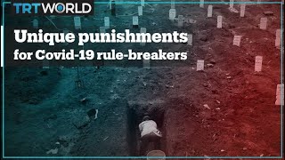 Indonesia: Mask violators made to dig graves of Covid-19 victims