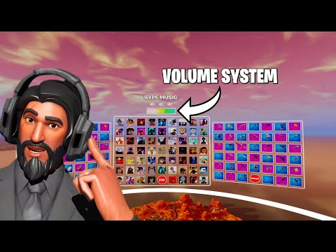 Volume System for 1V1 music maps using verse #verse #fortnite #uefn