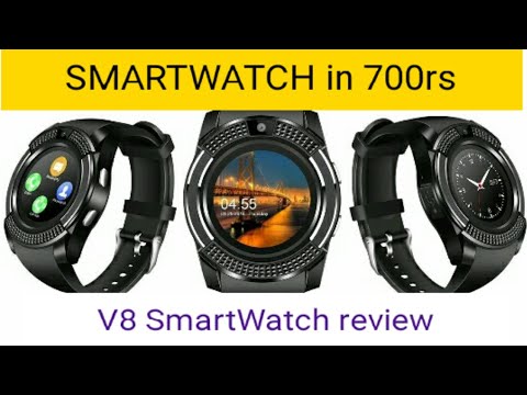Best SMARTWATCH in 700rs | V8 SmartWatch |