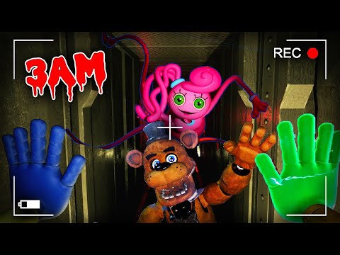 FNAF SECURİTY BREACH in AT 3AM  POPPY PLAYTİME CHAPTER 2 ROBLOX !