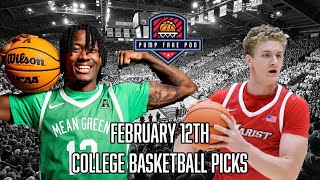 COLLEGE BASKETBALL PICKS: February 12th (MID MAJOR THURSDAY)