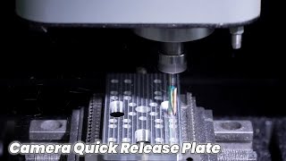 Precision Thread Milling: CNC Camera Quick Release Plate